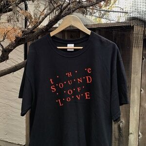 Noah NYC Streetwear Sound Love Graphic T Shirt Black Cotton Mens Xl